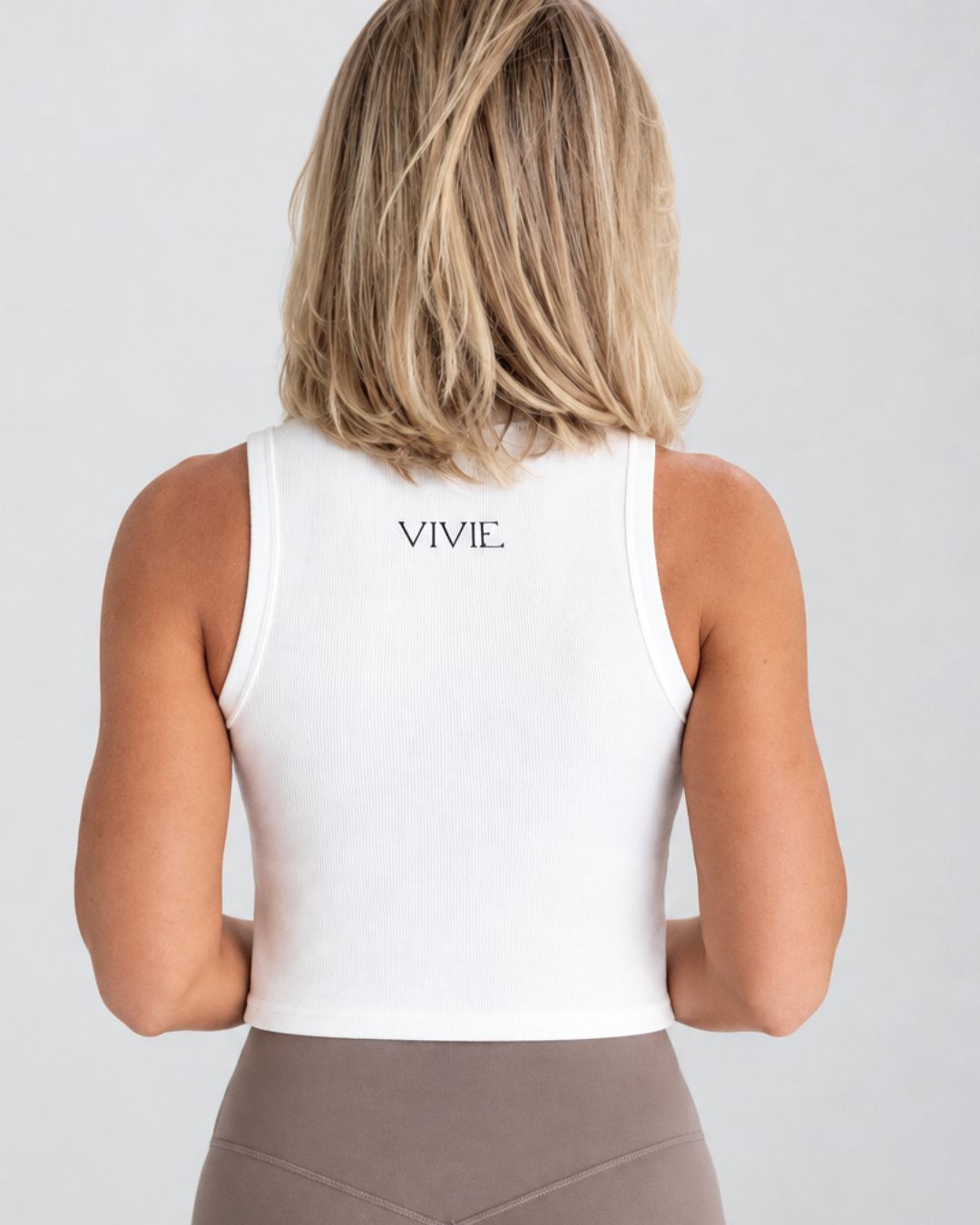 HIGH STANDARDS Ribbed Tank - Vivie Intimates