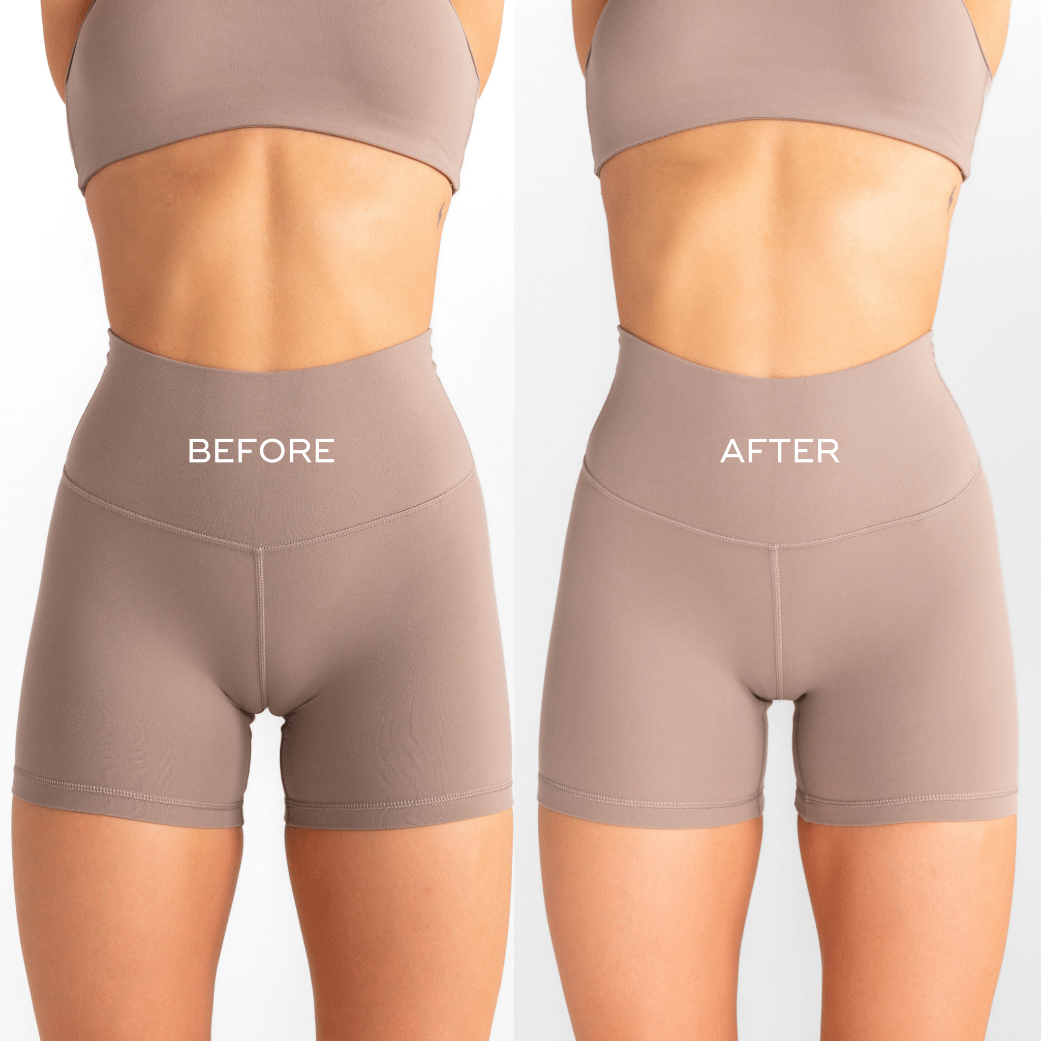 Anti cameltoe seamless performance underwear
